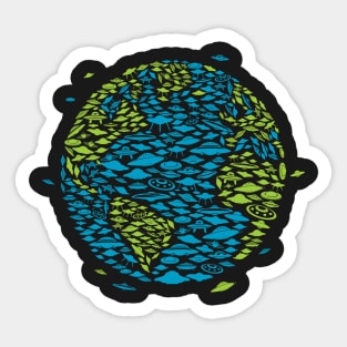 Not Made On This Earth Sticker